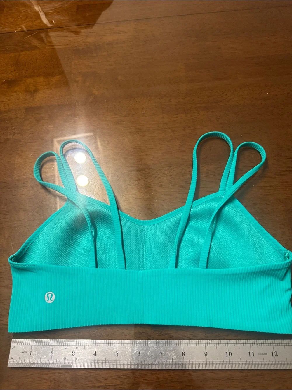 lululemon like a cloud sports bra. Ribbed Green size 6